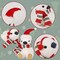 2 Pack Christmas Penguin Decorations Indoor, Penguins Tabletop Ornament with Hat Scarf for Xmas Home Decor, Penguin Gifts Holiday Figurines for Mantel Office Desk Centerpiece